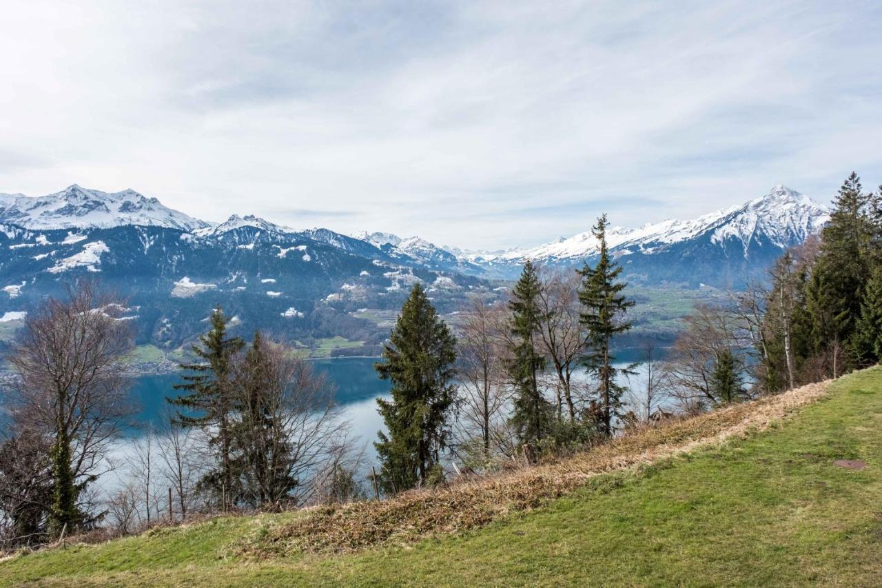 Apartment Alpenrose 2.5 Mit Mitbenutzung Spa & Wellness - Griwa Rent Ag Beatenberg Extérieur photo